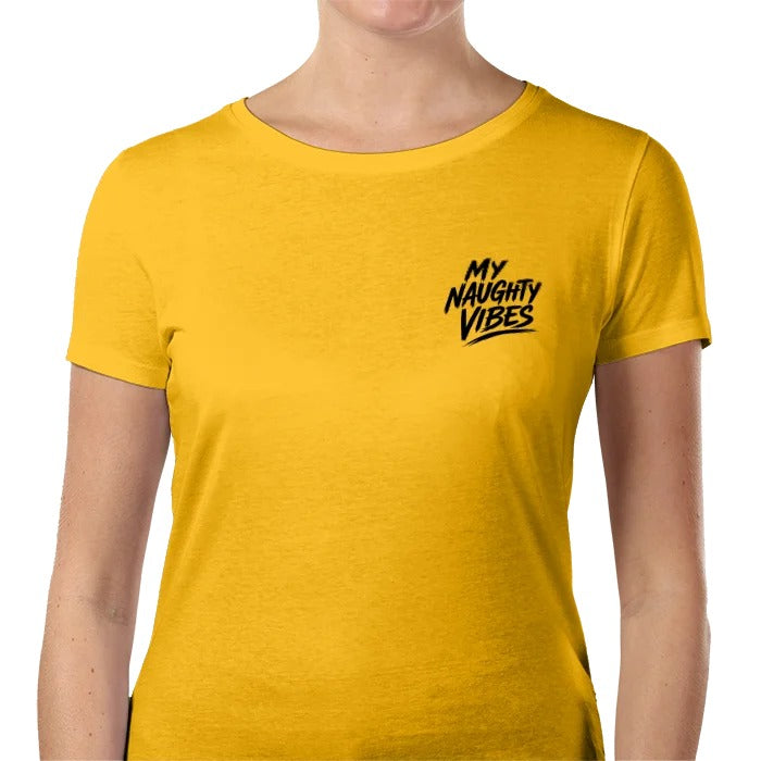 My Naughty Vibes Lady Fit T-Shirt - Slogan Logo