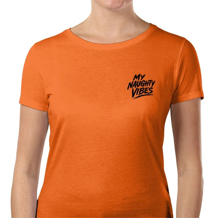 My Naughty Vibes Lady Fit T-Shirt - Slogan Logo