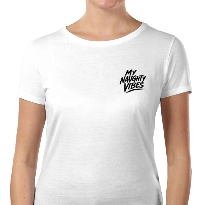 My Naughty Vibes Lady Fit T-Shirt - Slogan Logo