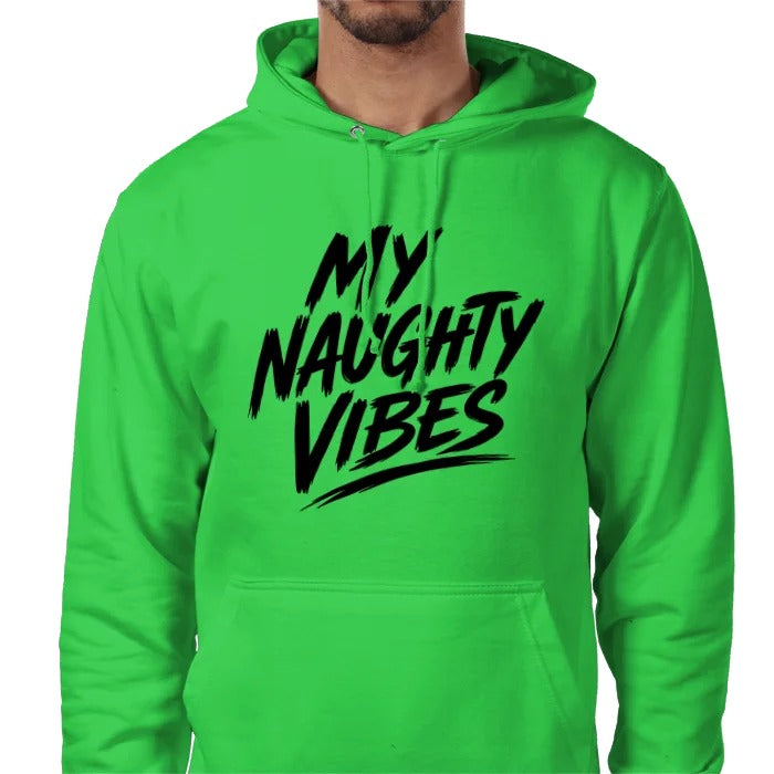 My Naughty Vibes Hoodie - Large Front Logo