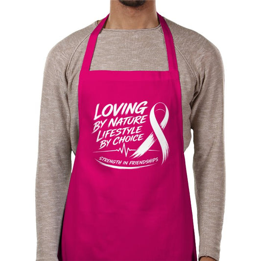 **Helping Others Apron - Pink**