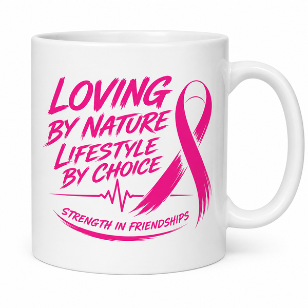 **Helping Others Mug - Pink**