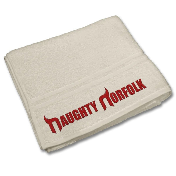 Naughty Norfolk Bath Towel
