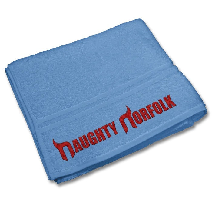 Naughty Norfolk Bath Towel