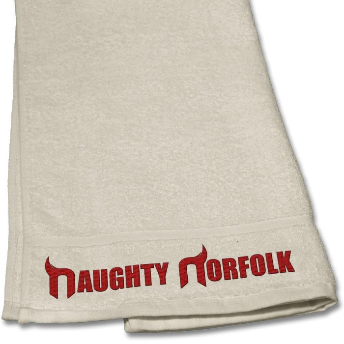 Naughty Norfolk Hand Towel