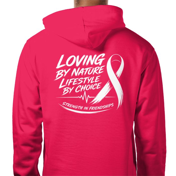 **Helping Others Hoodie - Pink **