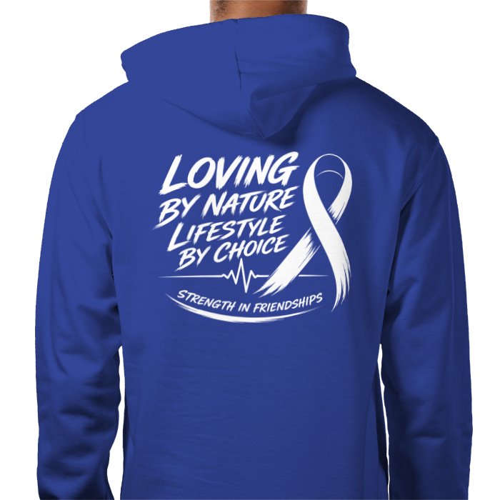 **Helping Others Hoodie - Blue**