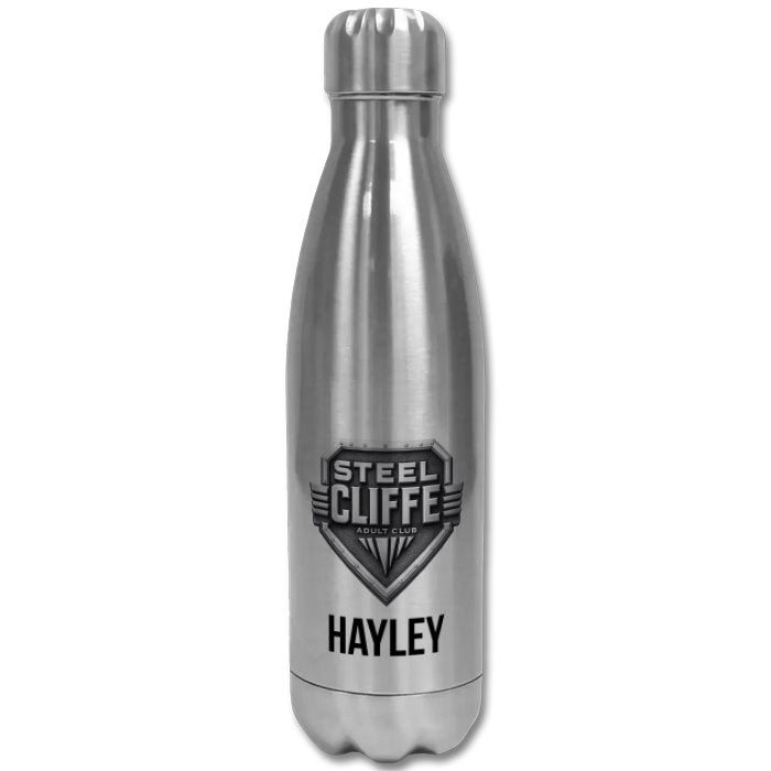 Steel Cliffe Stainless Steel Bottle + Name