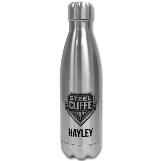 Steel Cliffe Stainless Steel Bottle + Name