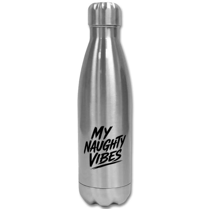 My Naughty Vibes Stainless Steel Bottle + Name