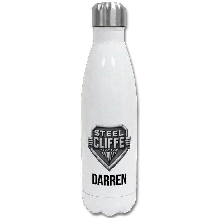 Steel Cliffe Stainless Steel Bottle + Name