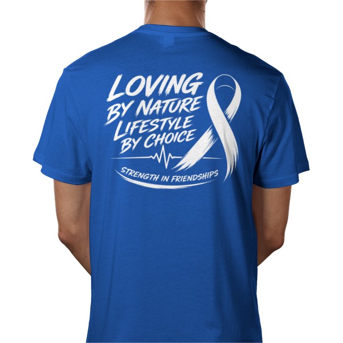 **Helping Others T-Shirt - Blue**
