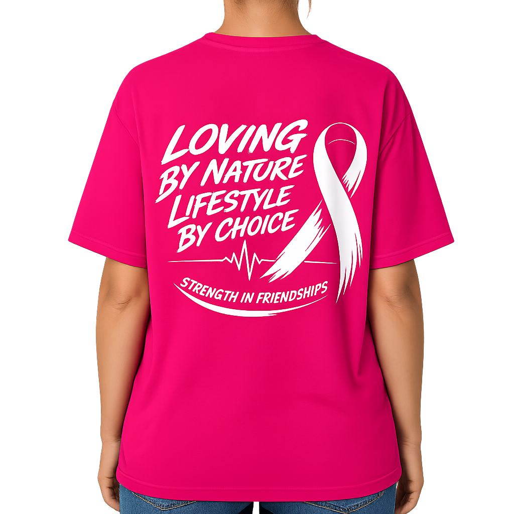 **Helping Others T-Shirt - Pink**