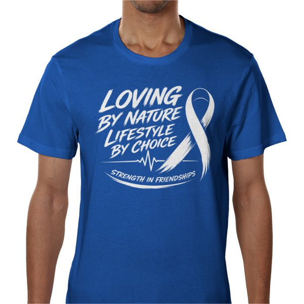 **Helping Others T-Shirt - Blue**