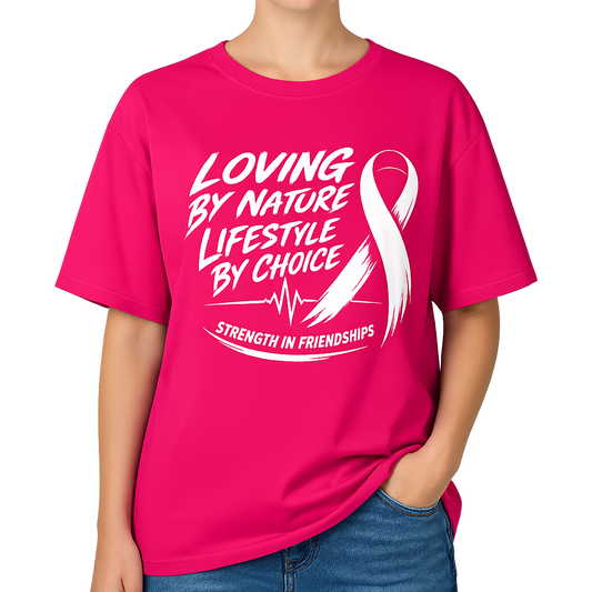 **Helping Others T-Shirt - Pink**